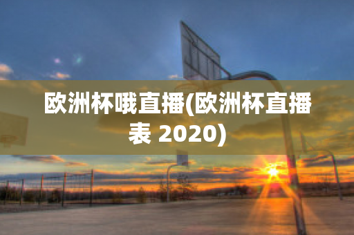 歐洲杯哦直播(歐洲杯直播表 2020)