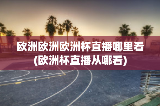 歐洲歐洲歐洲杯直播哪里看(歐洲杯直播從哪看)