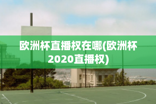 歐洲杯直播權(quán)在哪(歐洲杯2020直播權(quán))