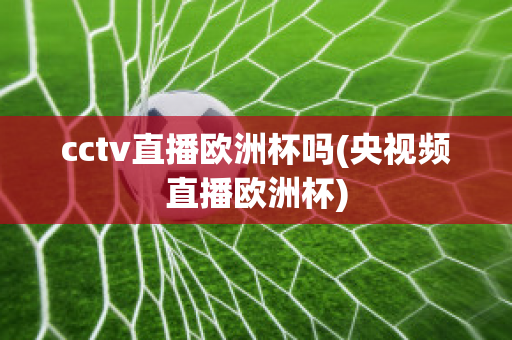 cctv直播歐洲杯嗎(央視頻直播歐洲杯)