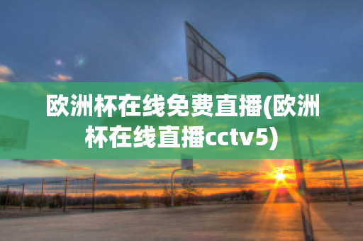 歐洲杯在線免費(fèi)直播(歐洲杯在線直播cctv5)