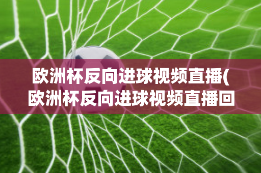 歐洲杯反向進(jìn)球視頻直播(歐洲杯反向進(jìn)球視頻直播回放)