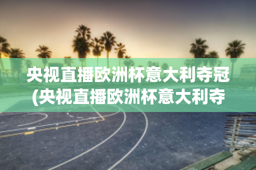 央視直播歐洲杯意大利奪冠(央視直播歐洲杯意大利奪冠視頻回放)