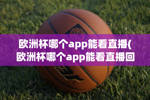 歐洲杯哪個app能看直播(歐洲杯哪個app能看直播回放)