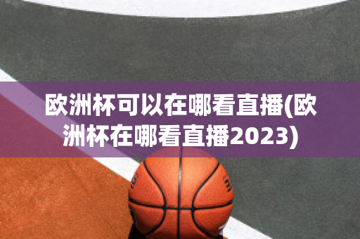 歐洲杯可以在哪看直播(歐洲杯在哪看直播2023)