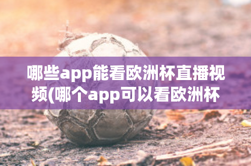 哪些app能看歐洲杯直播視頻(哪個app可以看歐洲杯直播)