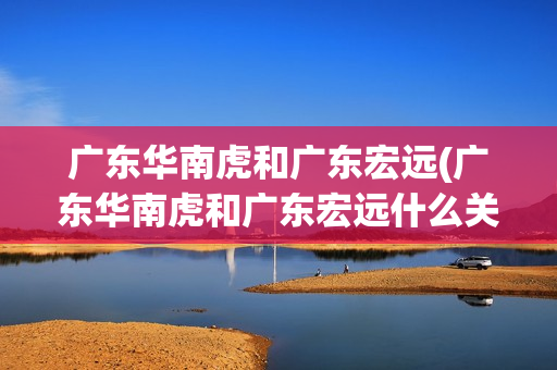 廣東華南虎和廣東宏遠(yuǎn)(廣東華南虎和廣東宏遠(yuǎn)什么關(guān)系)