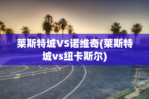 萊斯特城VS諾維奇(萊斯特城vs紐卡斯爾)