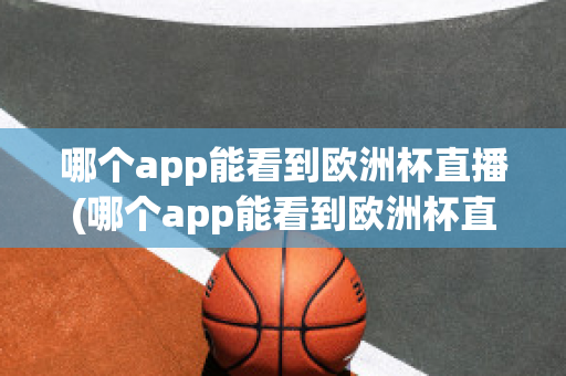 哪個app能看到歐洲杯直播(哪個app能看到歐洲杯直播視頻)