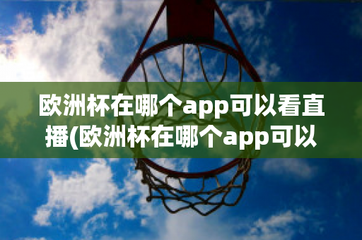 歐洲杯在哪個app可以看直播(歐洲杯在哪個app可以看直播的)