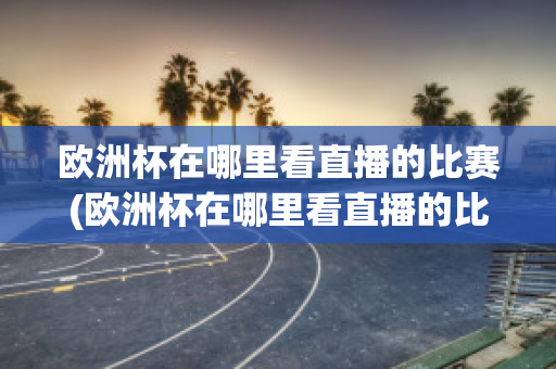 歐洲杯在哪里看直播的比賽(歐洲杯在哪里看直播的比賽視頻)