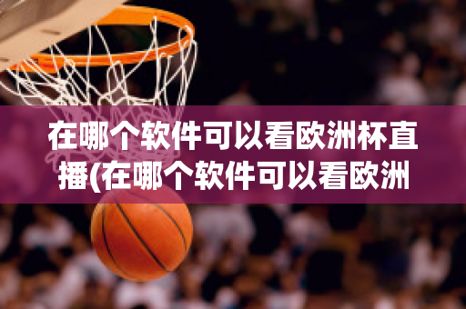 在哪個(gè)軟件可以看歐洲杯直播(在哪個(gè)軟件可以看歐洲杯直播視頻)