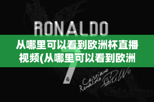 從哪里可以看到歐洲杯直播視頻(從哪里可以看到歐洲杯直播視頻呢)