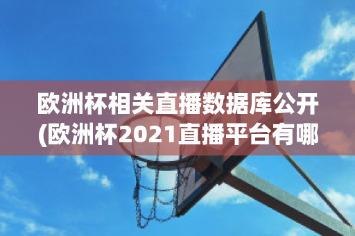 歐洲杯相關(guān)直播數(shù)據(jù)庫(kù)公開(歐洲杯2021直播平臺(tái)有哪些)