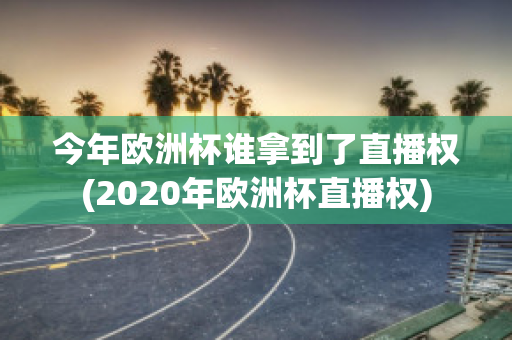 今年歐洲杯誰拿到了直播權(quán)(2020年歐洲杯直播權(quán))