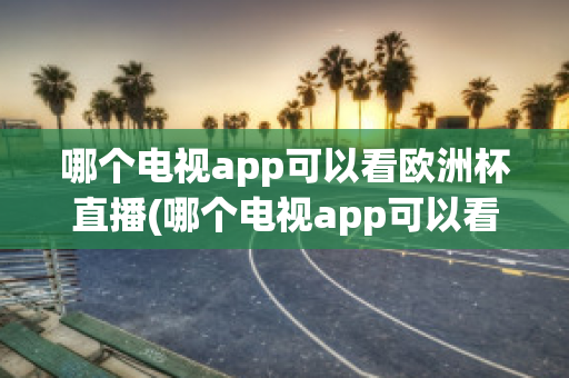 哪個電視app可以看歐洲杯直播(哪個電視app可以看歐洲杯直播回放)