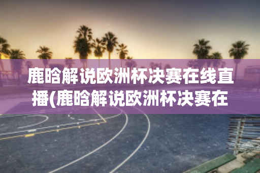 鹿晗解說歐洲杯決賽在線直播(鹿晗解說歐洲杯決賽在線直播觀看)