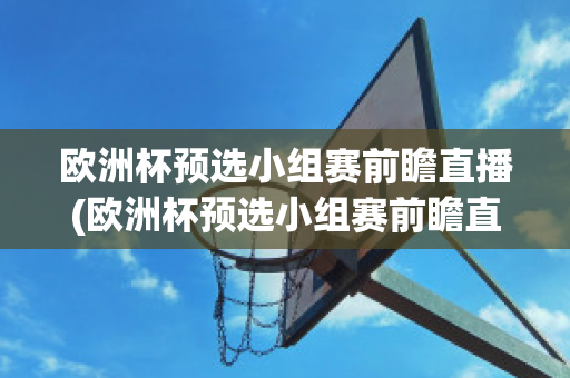 歐洲杯預選小組賽前瞻直播(歐洲杯預選小組賽前瞻直播在哪看)