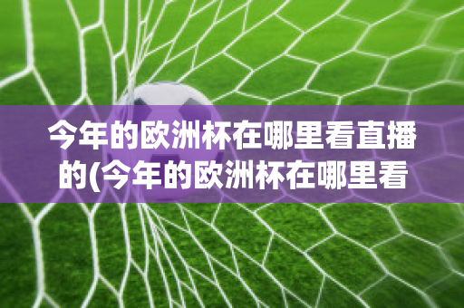 今年的歐洲杯在哪里看直播的(今年的歐洲杯在哪里看直播的比賽)