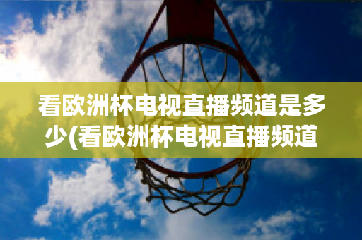 看歐洲杯電視直播頻道是多少(看歐洲杯電視直播頻道是多少頻道啊)