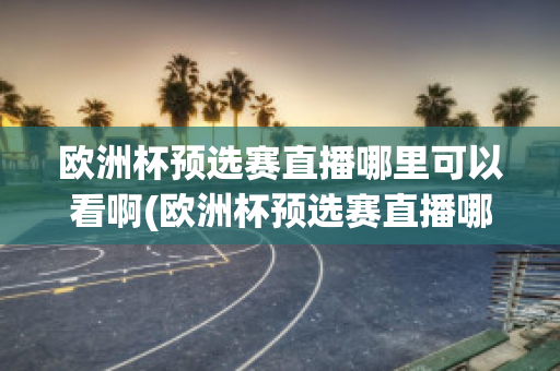 歐洲杯預(yù)選賽直播哪里可以看啊(歐洲杯預(yù)選賽直播哪里可以看啊)