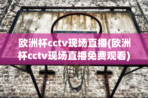 歐洲杯cctv現(xiàn)場直播(歐洲杯cctv現(xiàn)場直播免費觀看)