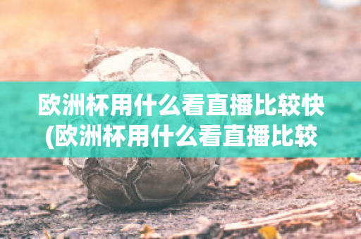 歐洲杯用什么看直播比較快(歐洲杯用什么看直播比較快一點(diǎn))